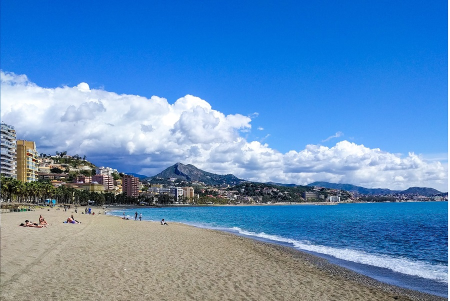playa de Málaga